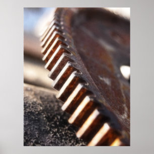 Affiche Rouille rouille vieille rouille