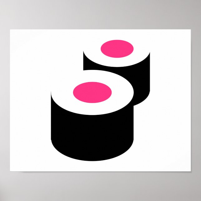 Affiche Roulettes de sushi (Devant)