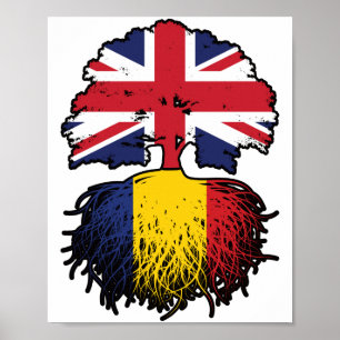 Affiche Roumanie Roumanie Royaume-Uni Royaume-Uni Royaume-