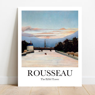 Affiche Rousseau L'affiche Tour Eiffel