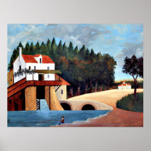 Affiche Rousseau - Le Moulin