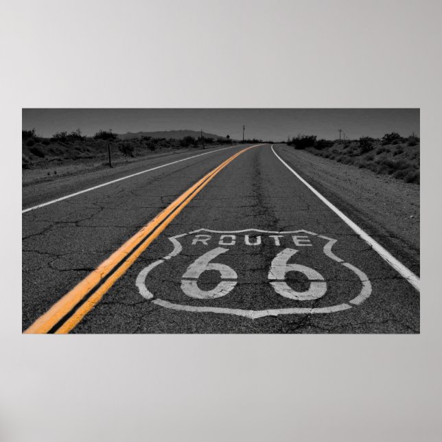 Affiche Route 66 (Devant)