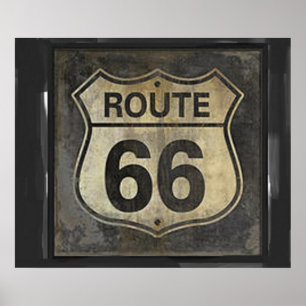 Affiche Route 66
