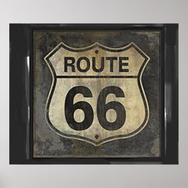 Affiche Route 66 (Devant)