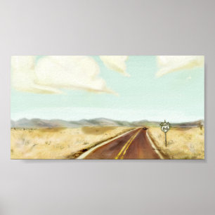 Affiche Route 66