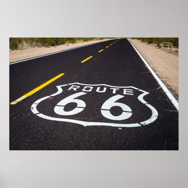Affiche Route 66, Arizona (Devant)