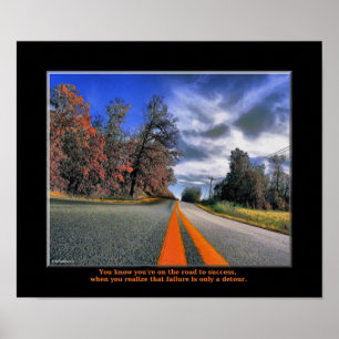 Affiche Route au succès