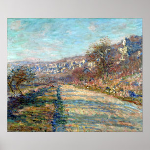 Affiche Route Claude Monet de La Roche-Guyon