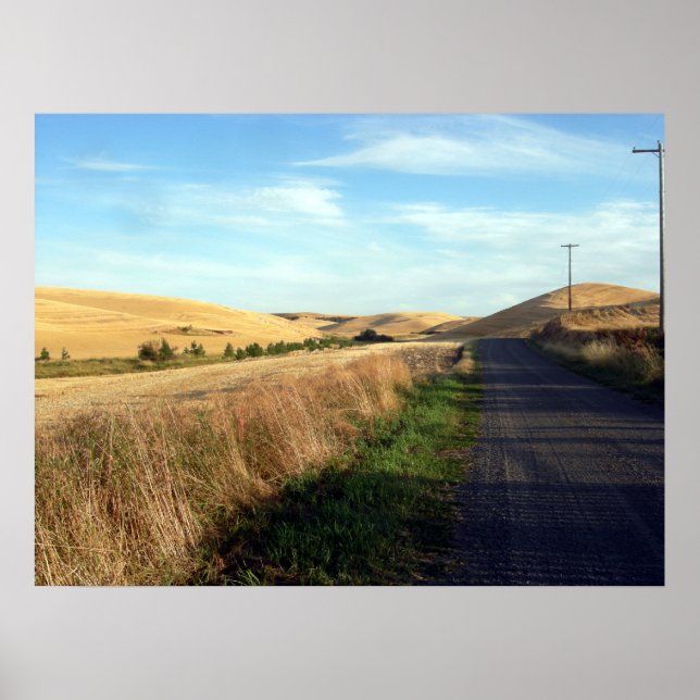 Affiche Route de campagne (Devant)