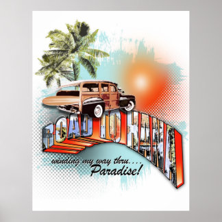 Affiche route de hana