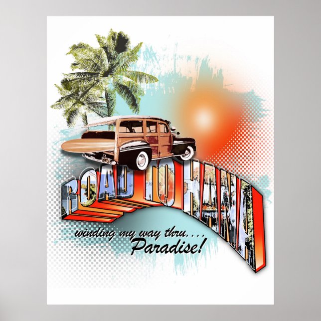 Affiche route de hana (Devant)