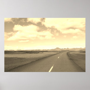 Affiche Route de la Terre