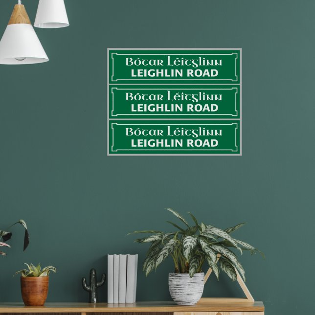 Affiche Route de Leighlin (Salon 1)