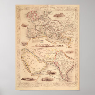 Affiche Route de l'Inde