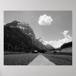 Affiche Route des Alpes