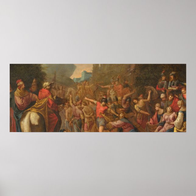 Affiche Route du Calvaire - Cercle des Beaux-Arts Claude D (Devant)