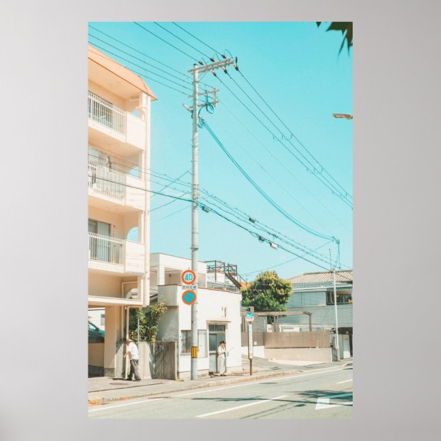 AFFICHE ROUTE PRÈS DE LA MAISON (Devant)