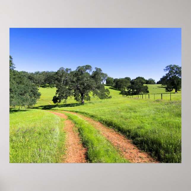 Affiche Route vers le printemps (Devant)