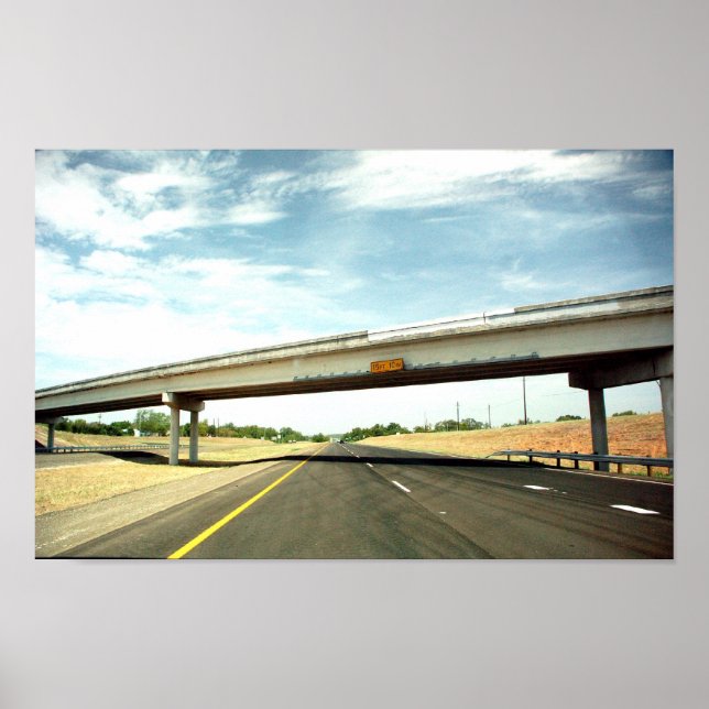 Affiche Route vers l'Ouest (Devant)