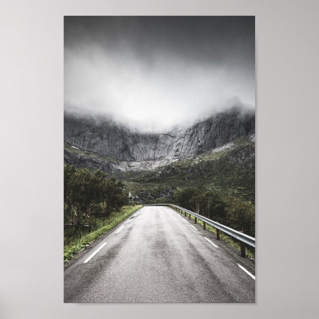 Affiche Route vers Nusfjord (Devant)
