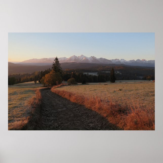 Affiche Route vers Tatras (Devant)