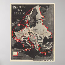 Affiche Routes vers Berlin