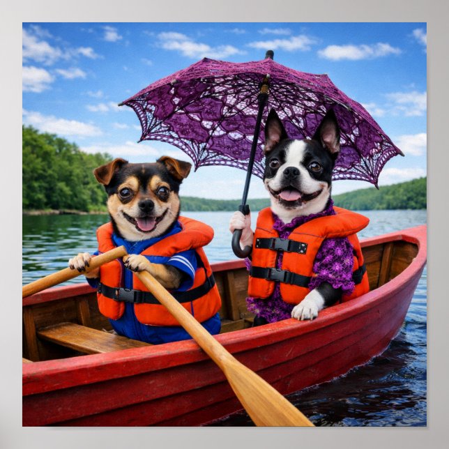 Affiche "Row, Row, Row" (Devant)