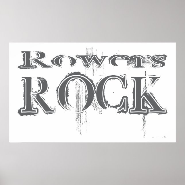 Affiche Rowers Rock (Devant)