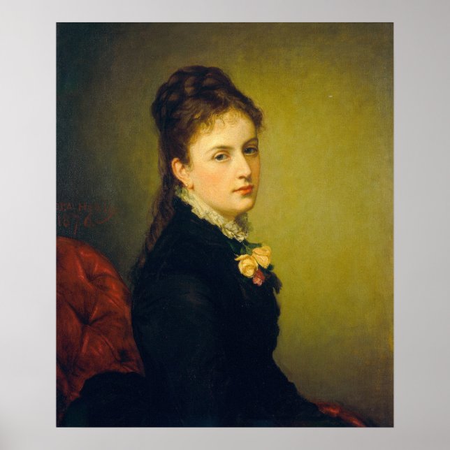 Affiche Roxana - George Alexander Healy Fine Art (Devant)
