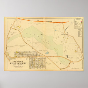 Affiche Roxbury Ouest, Massachusetts 4