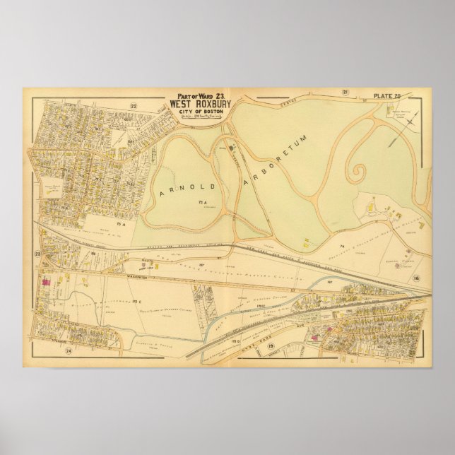 Affiche Roxbury Ouest, Massachusetts 4 (Devant)