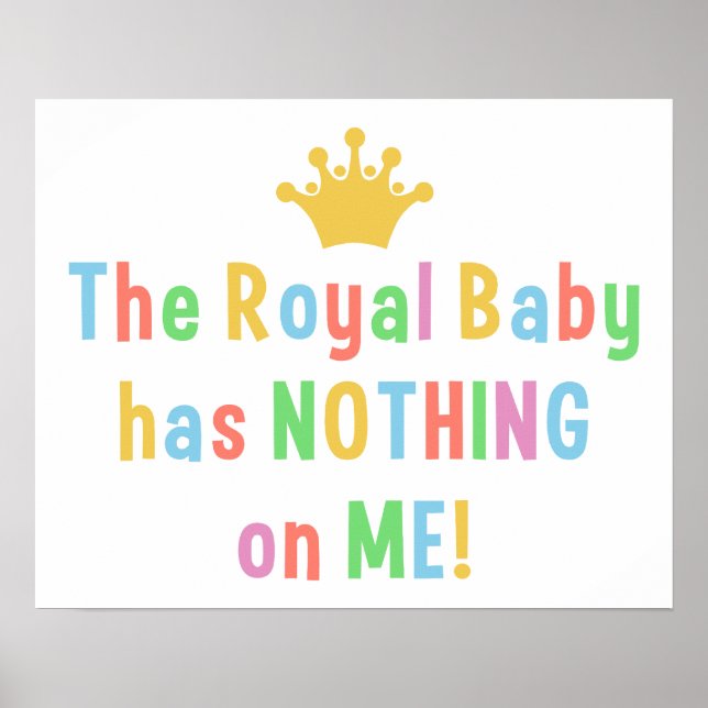 Affiche Royal Baby (Devant)