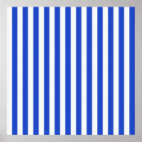 Royal Blue Combination Stripes par Shirley Taylor