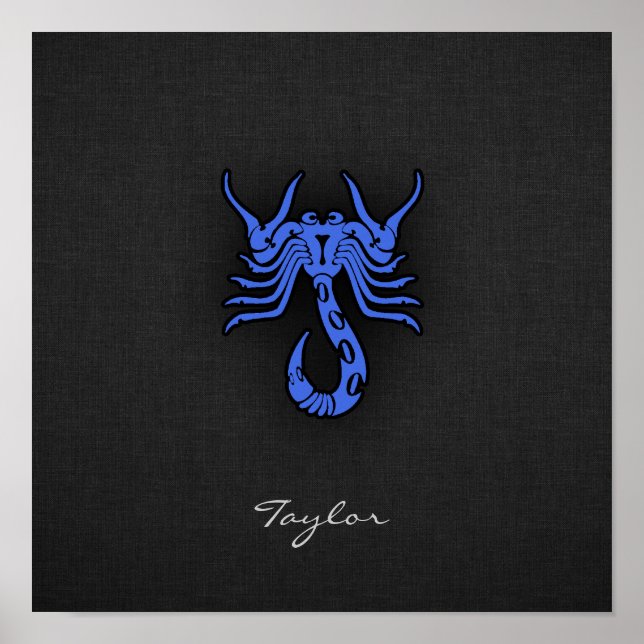 Affiche Royal Blue Scorpio (Devant)