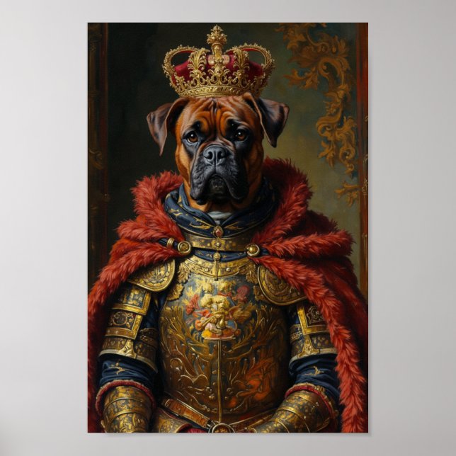 Affiche Royal Boxer Portrait (Devant)