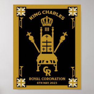 Affiche Royal Coronation King Charles III