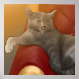 Affiche Royal Kitten King