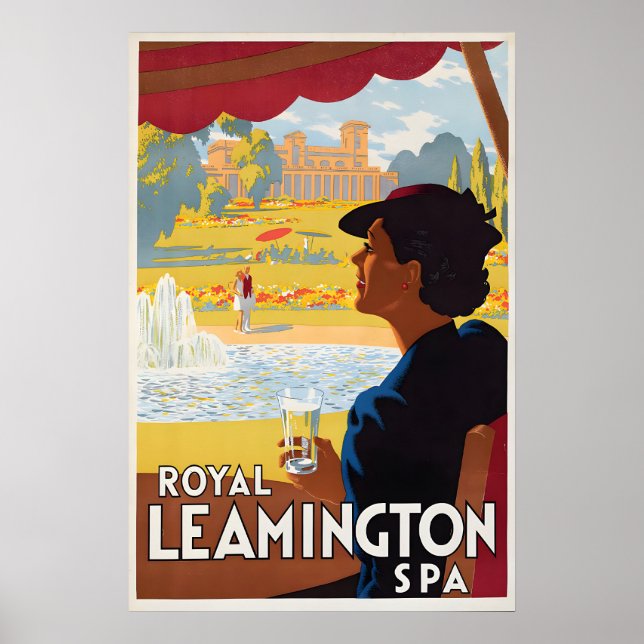 Affiche Royal Leamington Spa Voyage Britannique Vi (Devant)