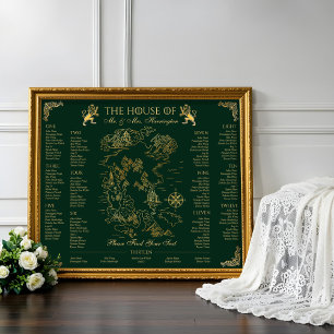 Affiche Royal Muse Médiéval Imaginaire Mariage Carte 13 Si