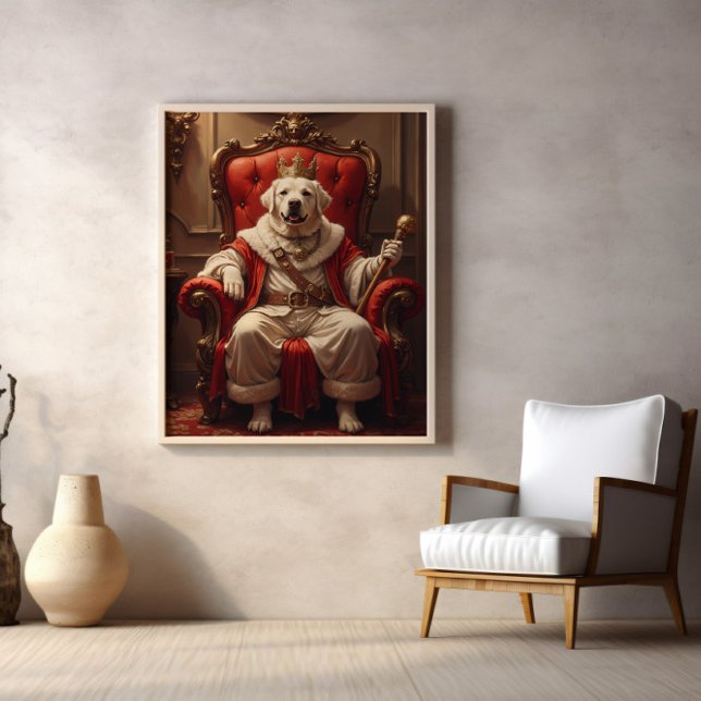 Affiche Royal Snoozer: Snacks, Naps, and Nobility (Créateur téléchargé)