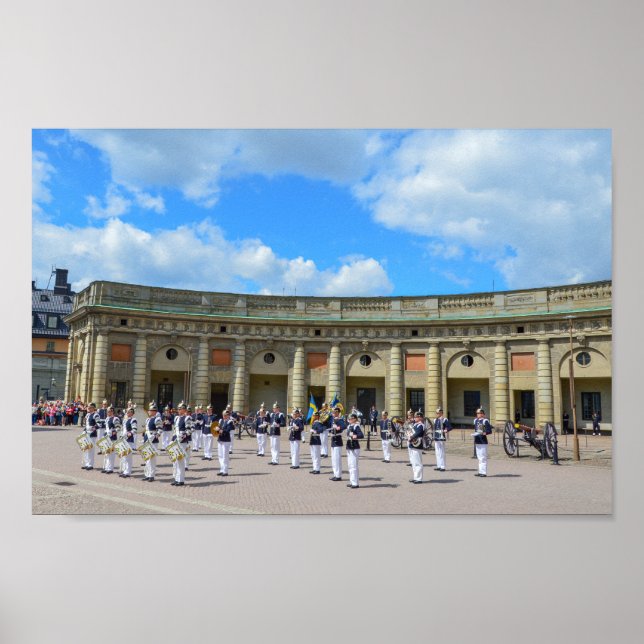 Affiche Royal Swedish Army Band, Stockholm, Suède (Devant)