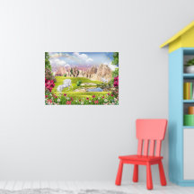 Royaume Magique de la Licorne – Paysage de Château
