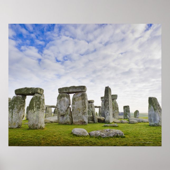 Affiche Royaume-Uni, Stonehenge (Devant)