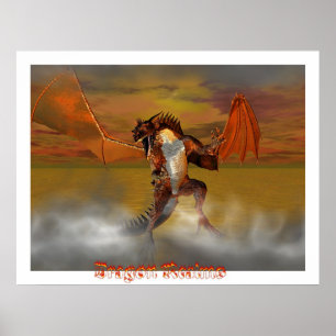 Affiche Royaumes de dragon