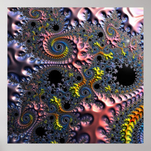 Affiche Royaumes Spirales Infinis