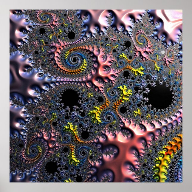 Affiche Royaumes Spirales Infinis (Devant)