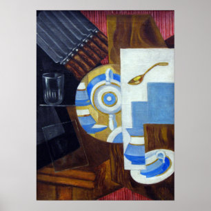 Affiche Rozanova - Buffet Avec Plats 1915