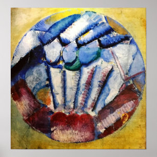 Affiche Rozanova - Composition des couleurs 1914