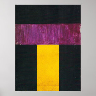 Affiche Rozanova - Composition non objective 1917