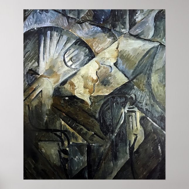 Affiche Rozanova - Embankment 1914 (Devant)